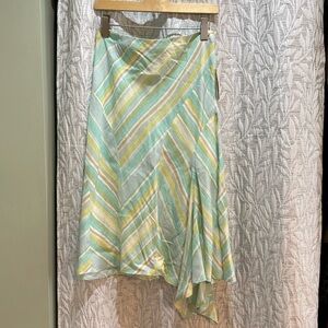 Cotton assymetrical skirts